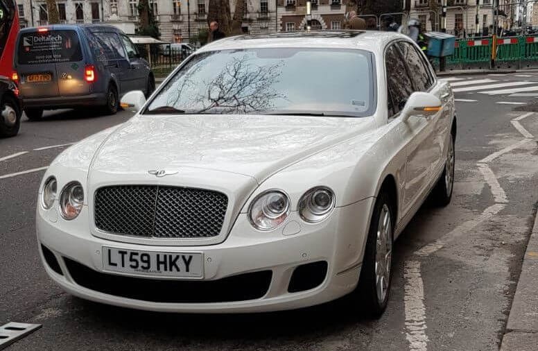 Covered Car Transport Bentley Mulsanne